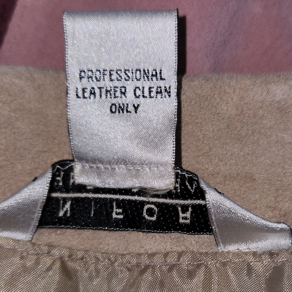 Vintage John Paul Richard's multicolored suede skirt - Picture 7 of 9